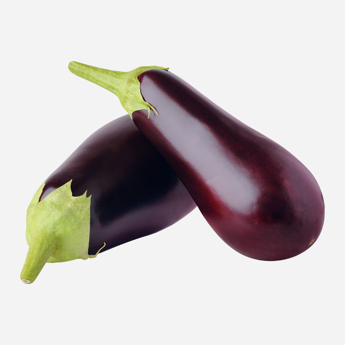 Glossy Purple Eggplant