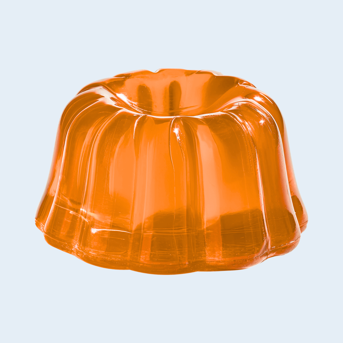 Refreshing Orange Zest Gelatin