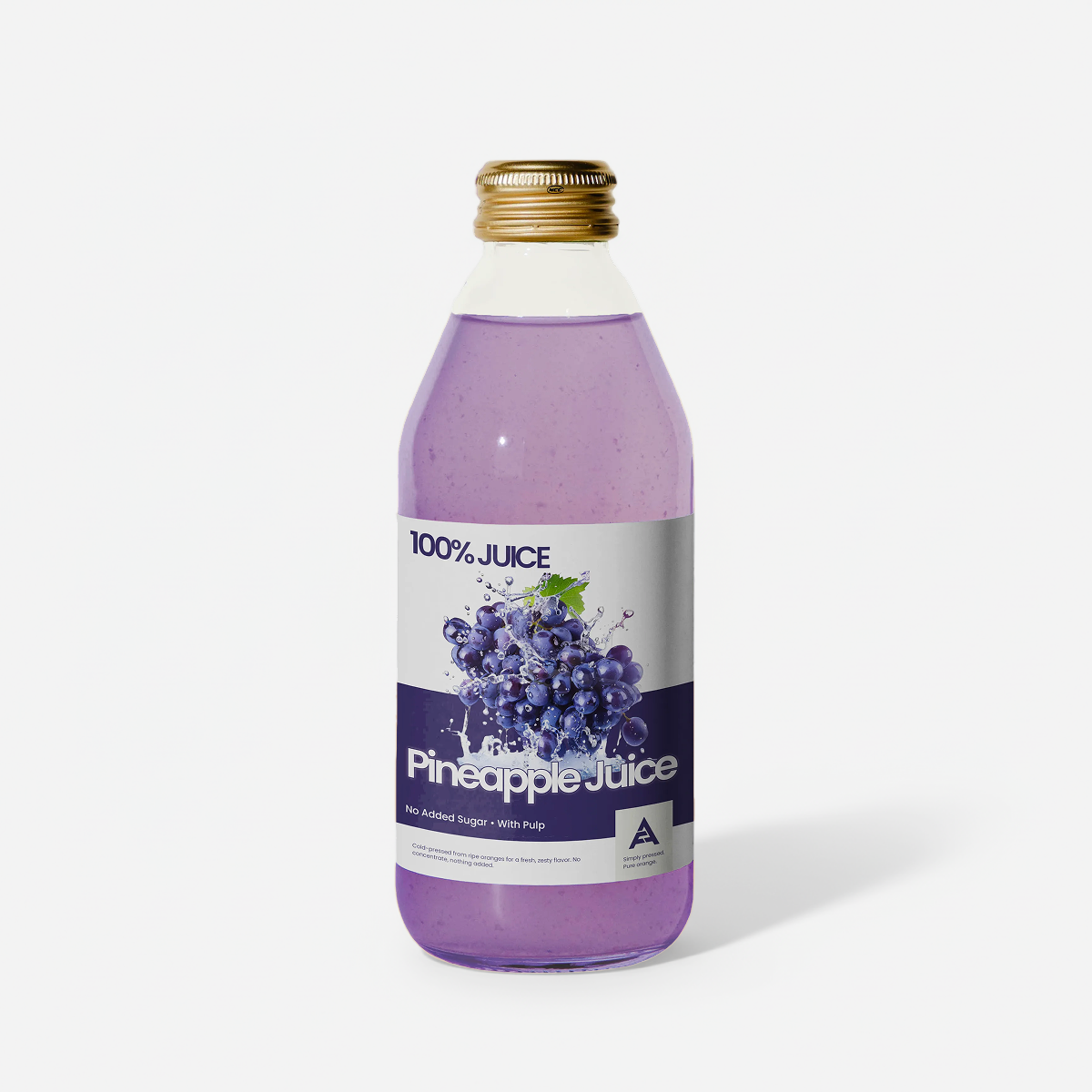 Purple Grape Juice — Concord-Style (1 L Bottle)