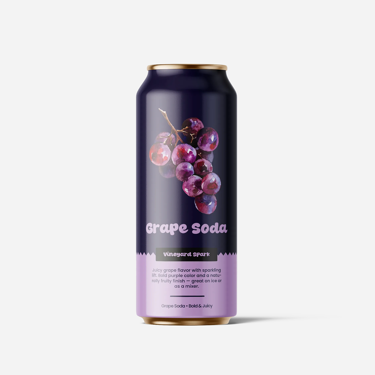 Grape Soda — Vineyard Spark (330 ml Can)