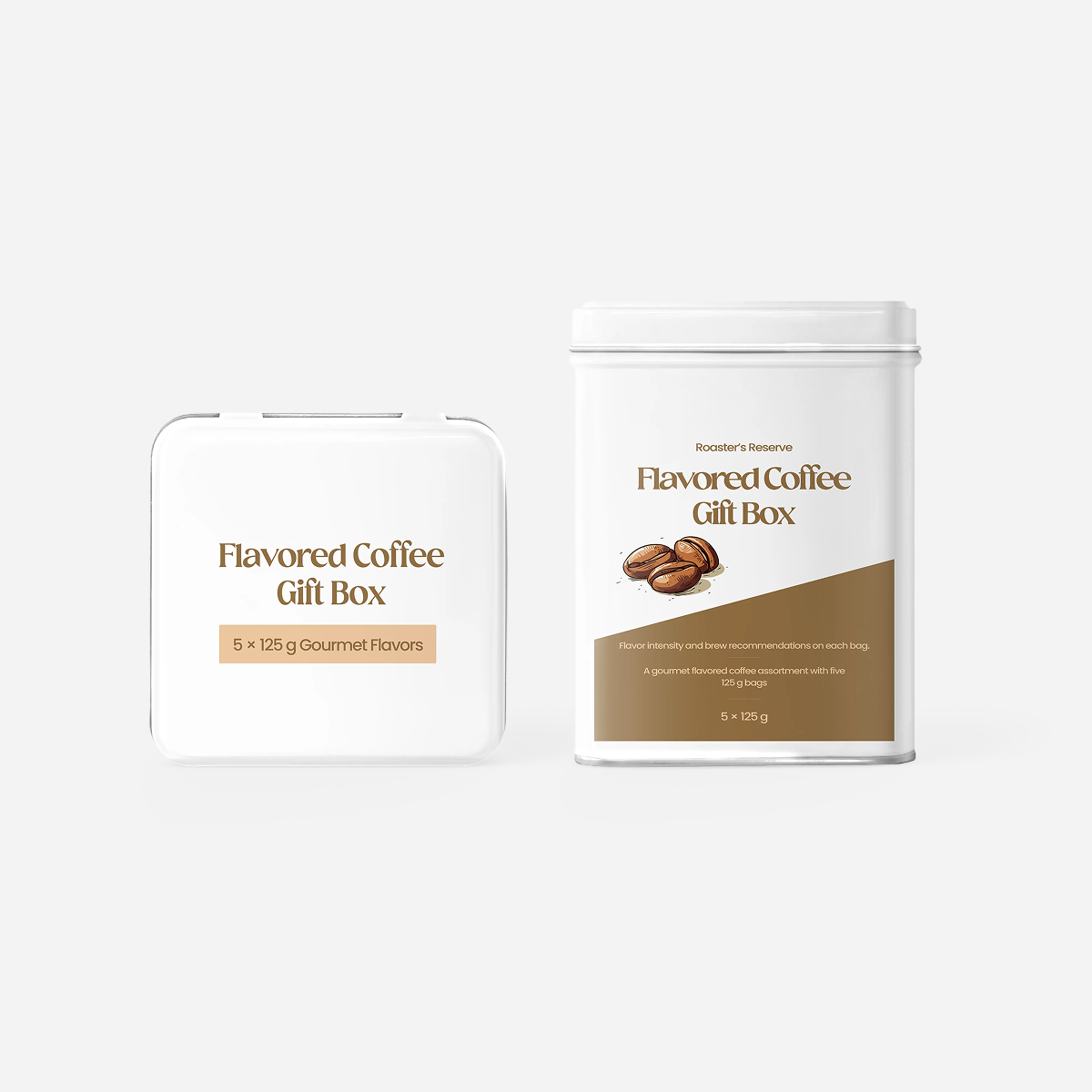 Flavored Coffee Gift Box — 8 Sachets (Assorted)