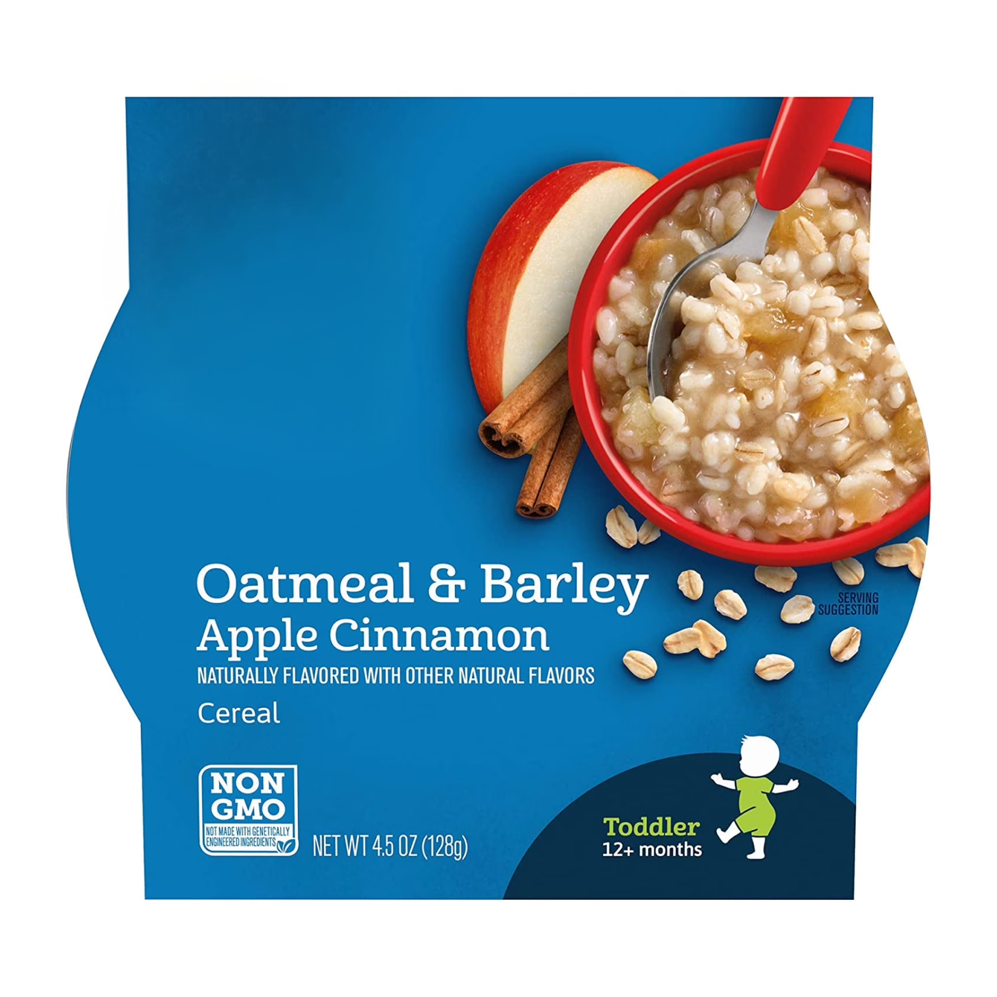 Oatmeal & Barley Baby Cereal – Apple Cinnamon