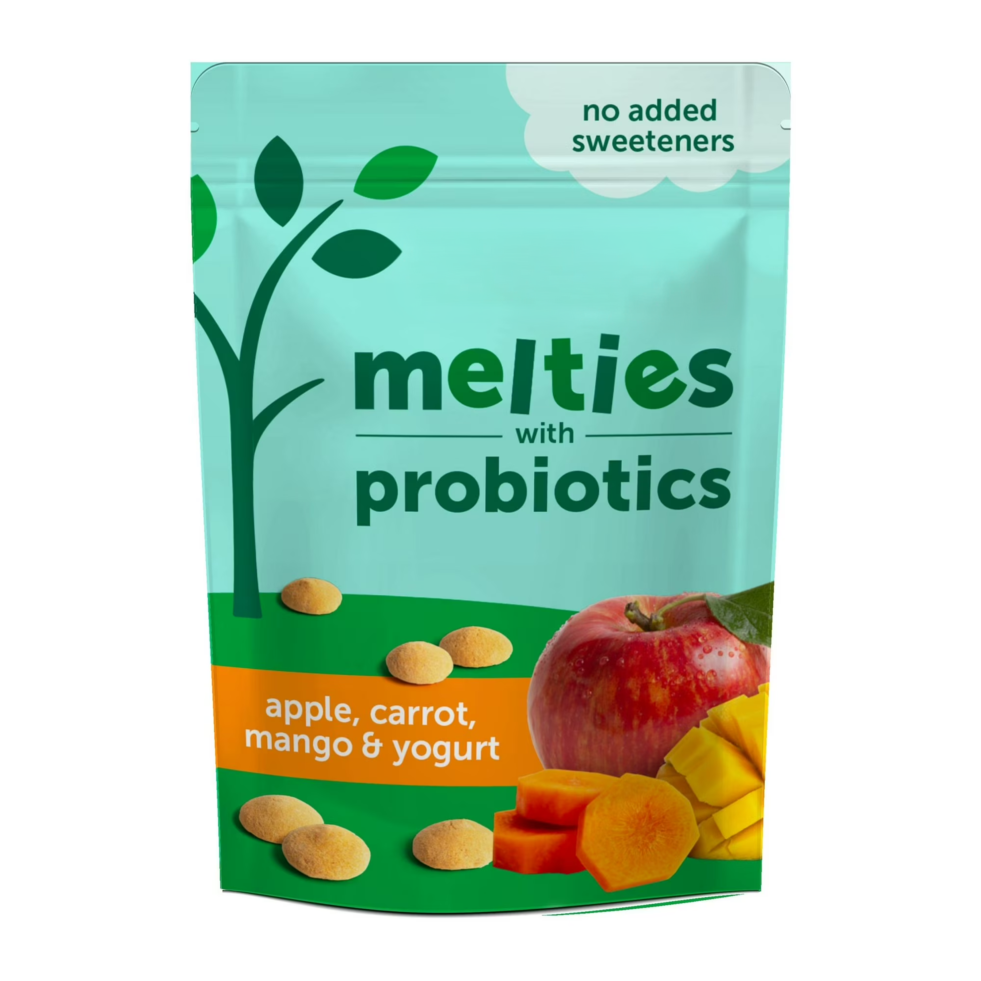Melties Probiotic Yogurt Snack - Mango Peach