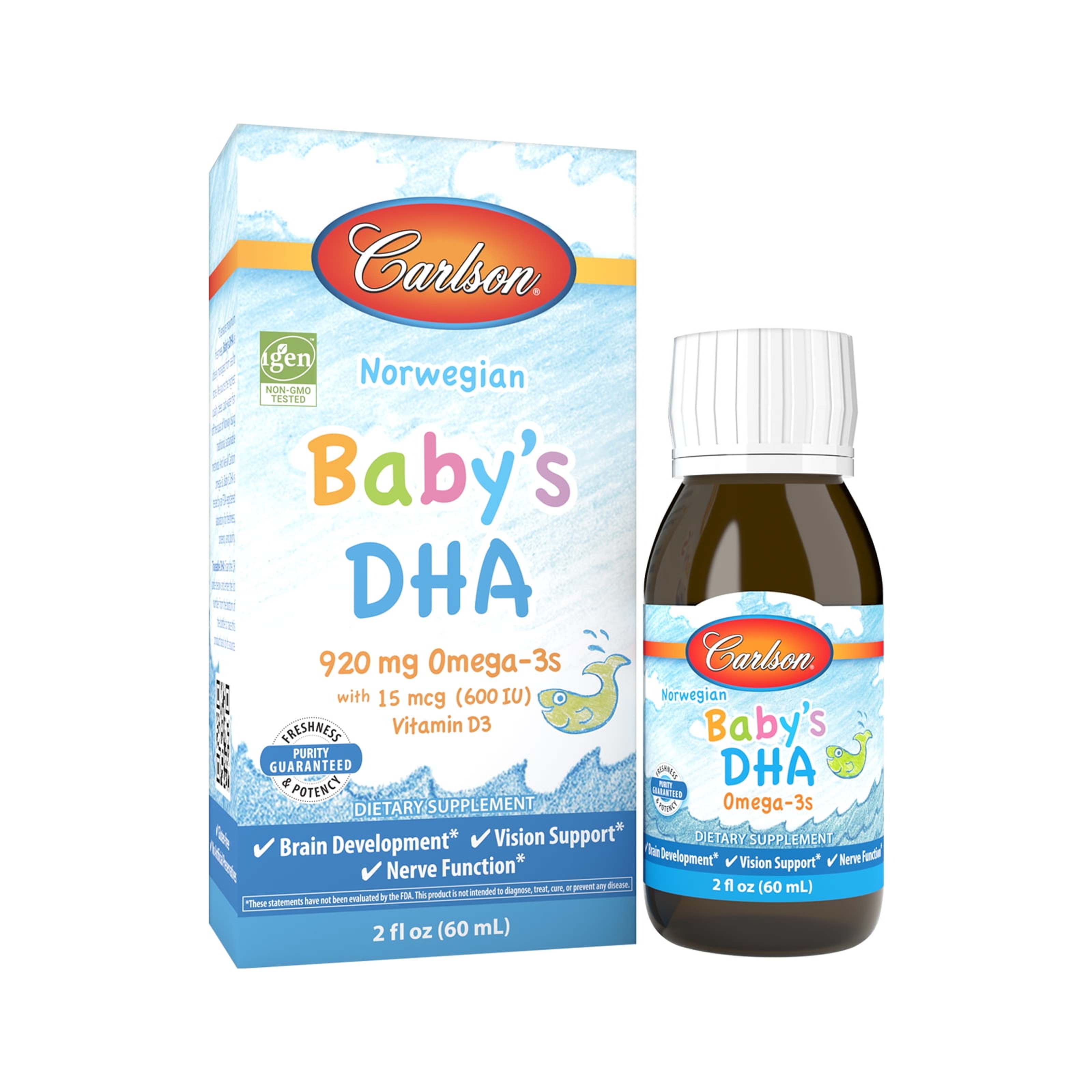 Omega-3 Baby's DHA Liquid Supplement