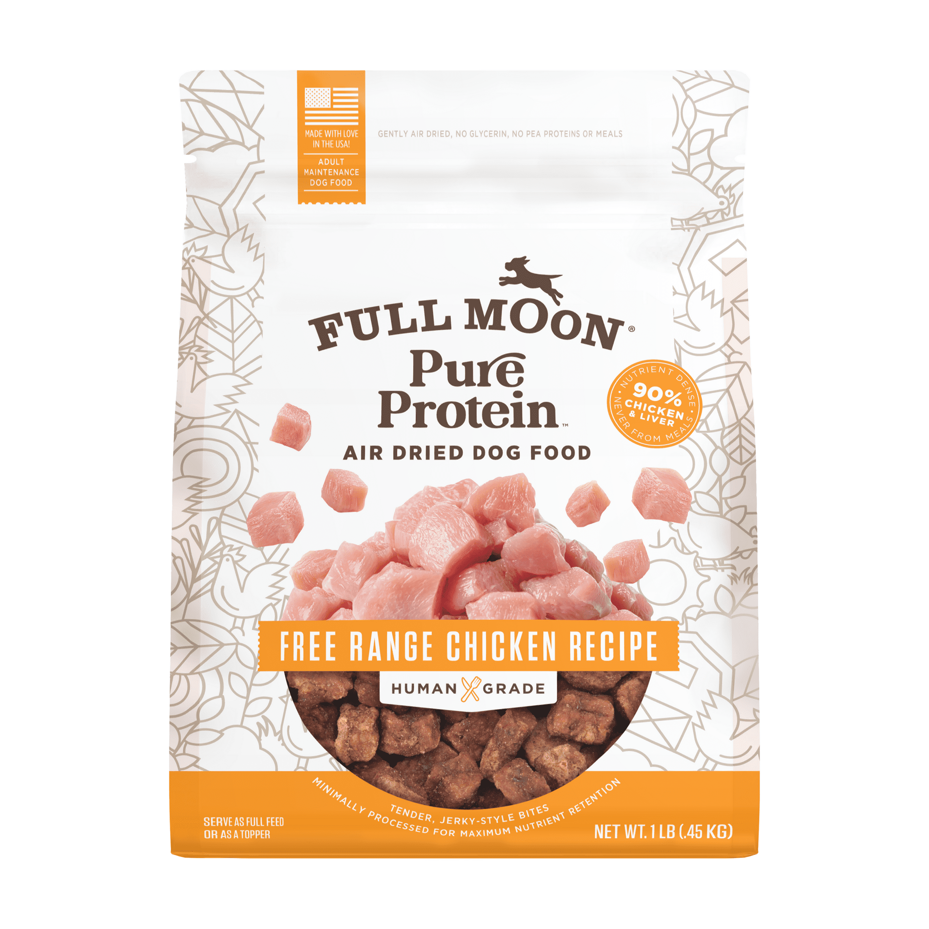 Air-Dried Dog Food - Free Range Chicken Recipe