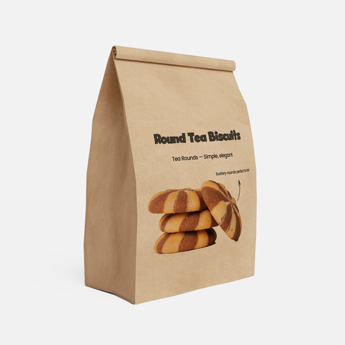 Round Tea Biscuits - Simple & Elegant