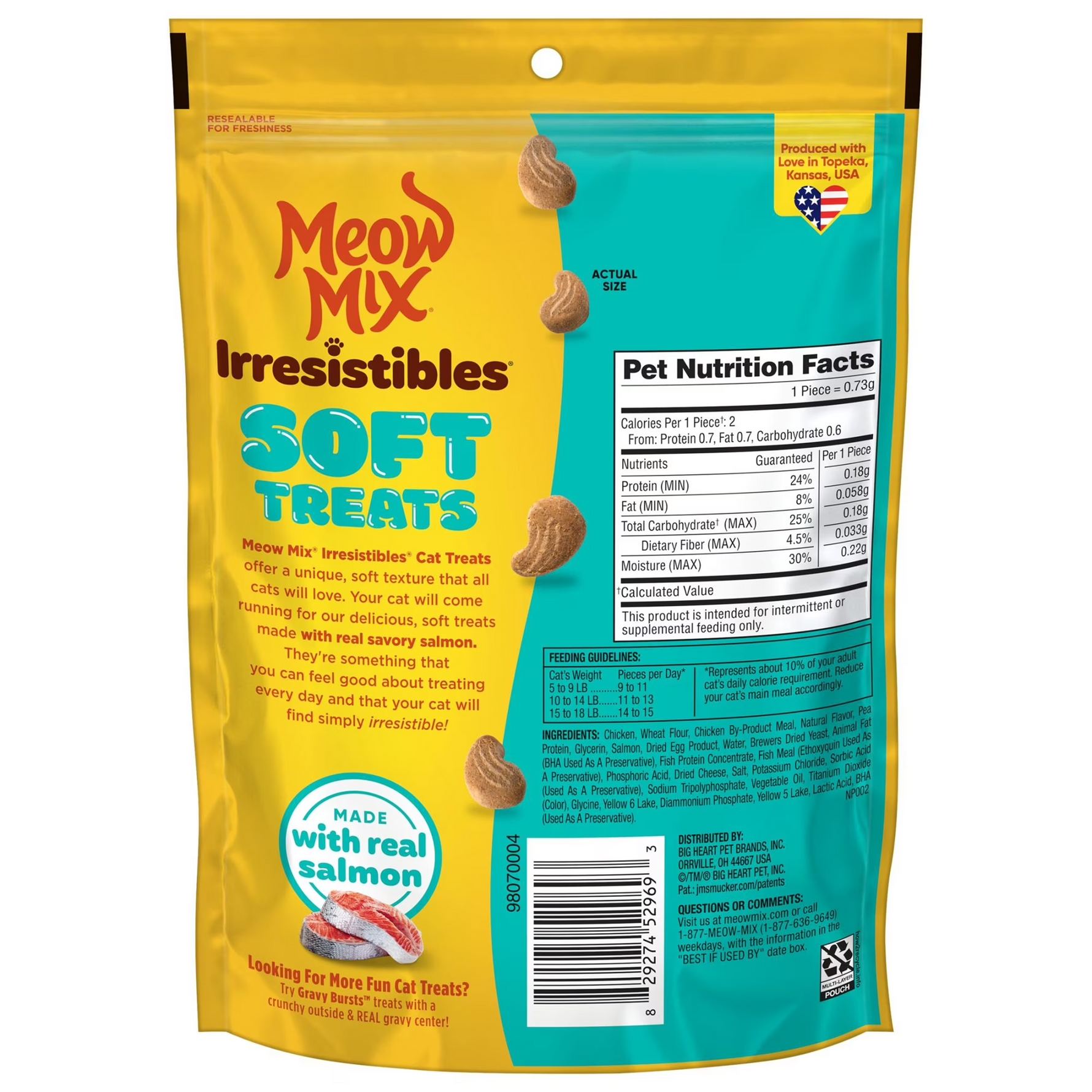 Meow Mix Irresistibles Soft Cat Treats