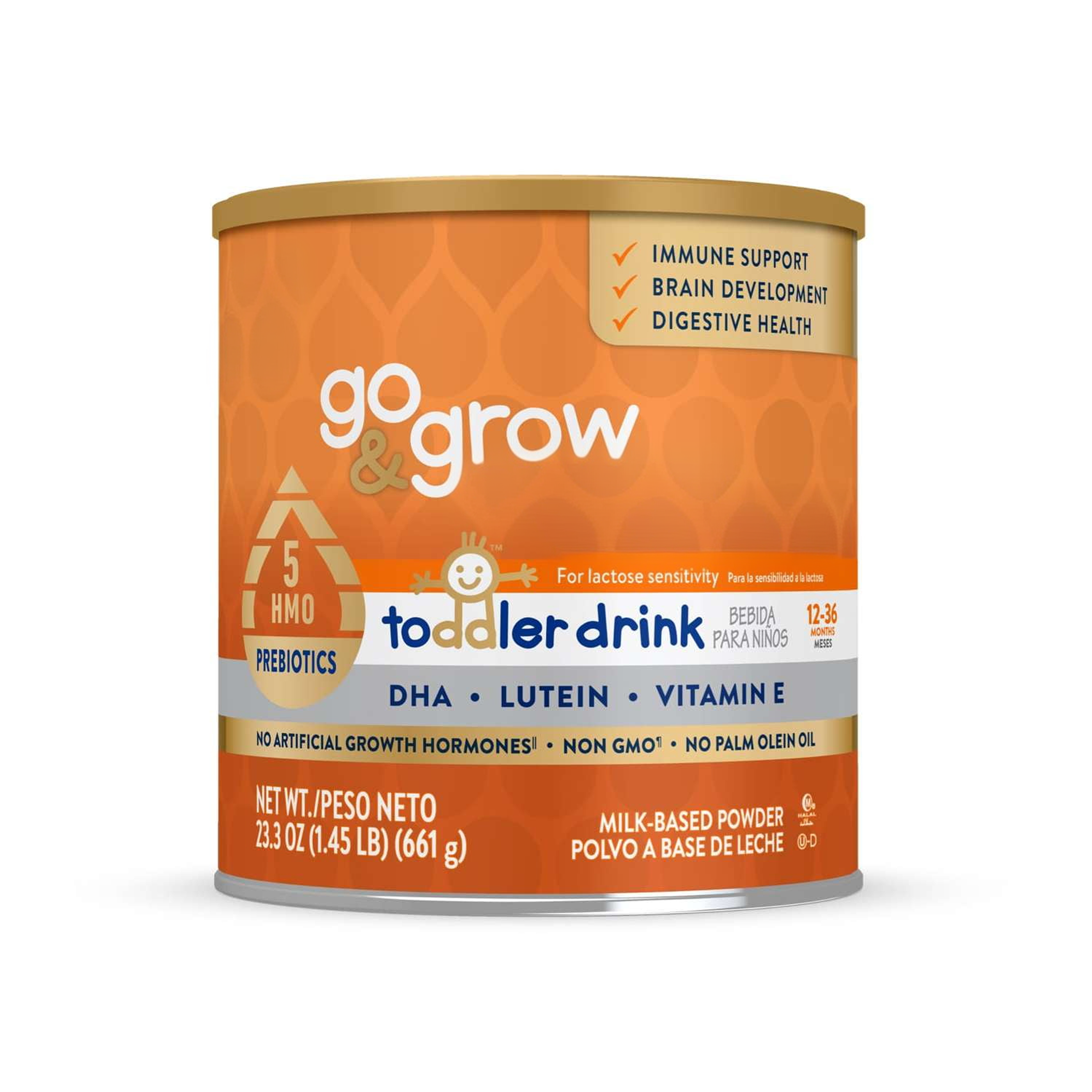Go & Grow Toddler Formula - DHA, Lutein & Vitamins
