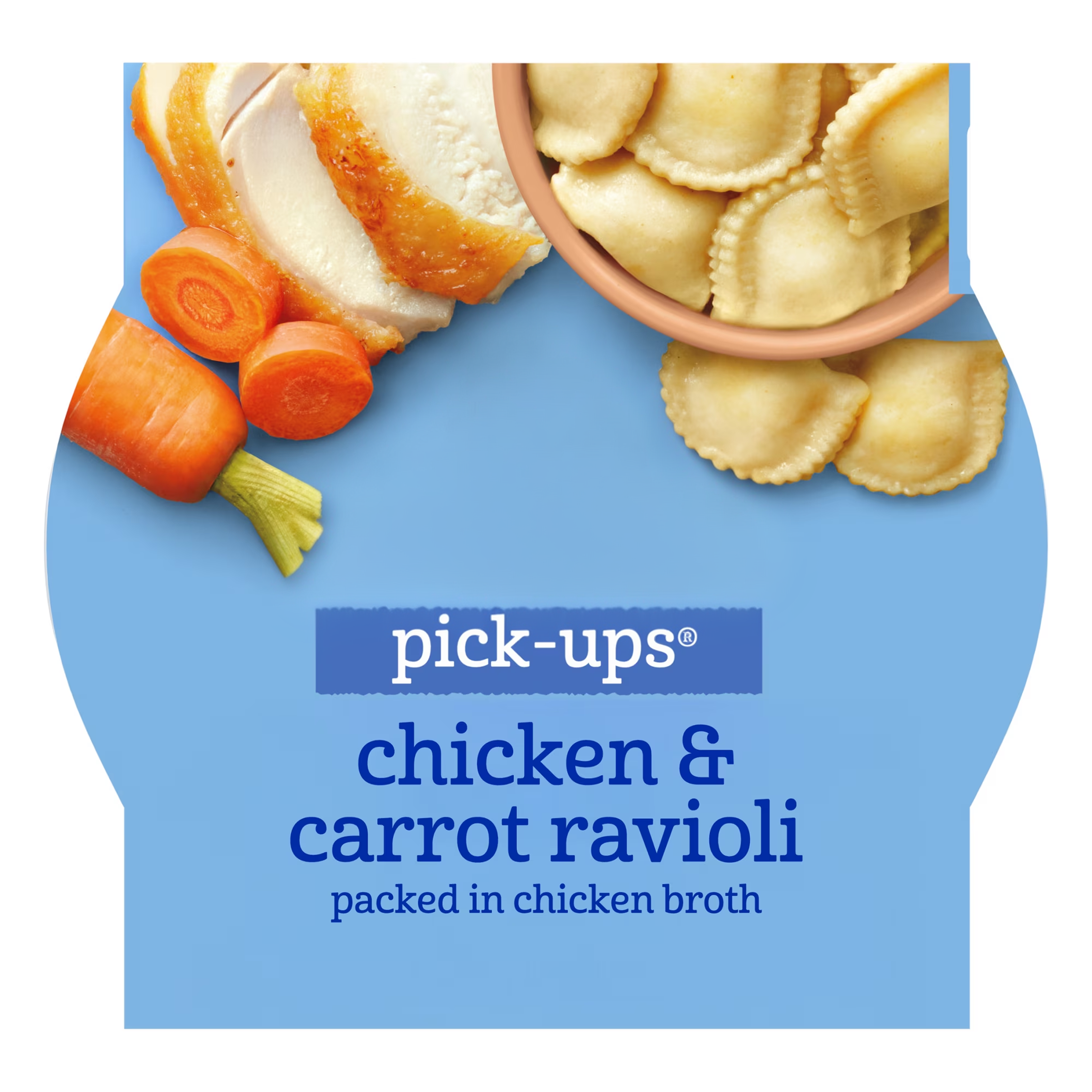 Chicken & Carrot Ravioli Bites