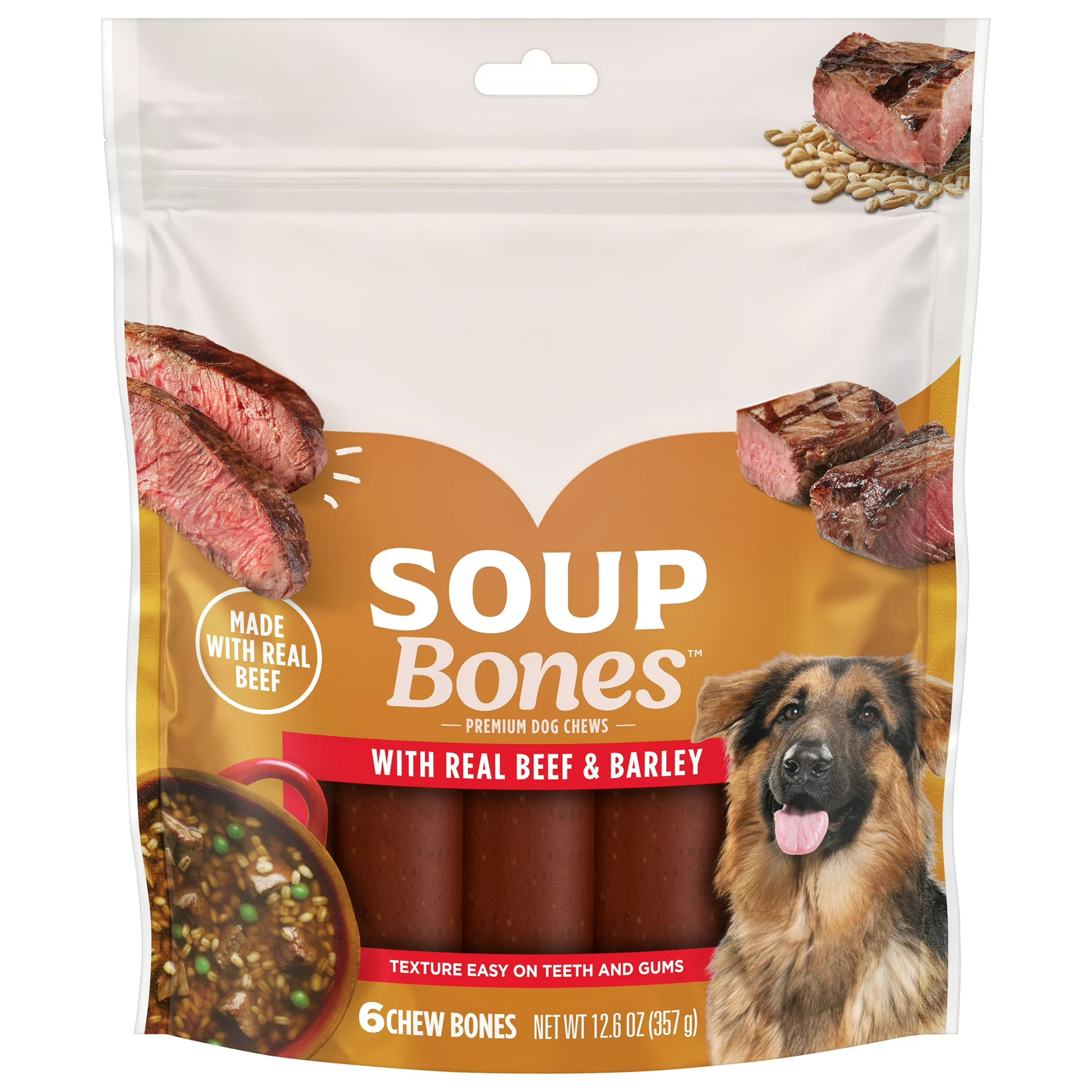 Soup Bones with Real Beef Training Treats