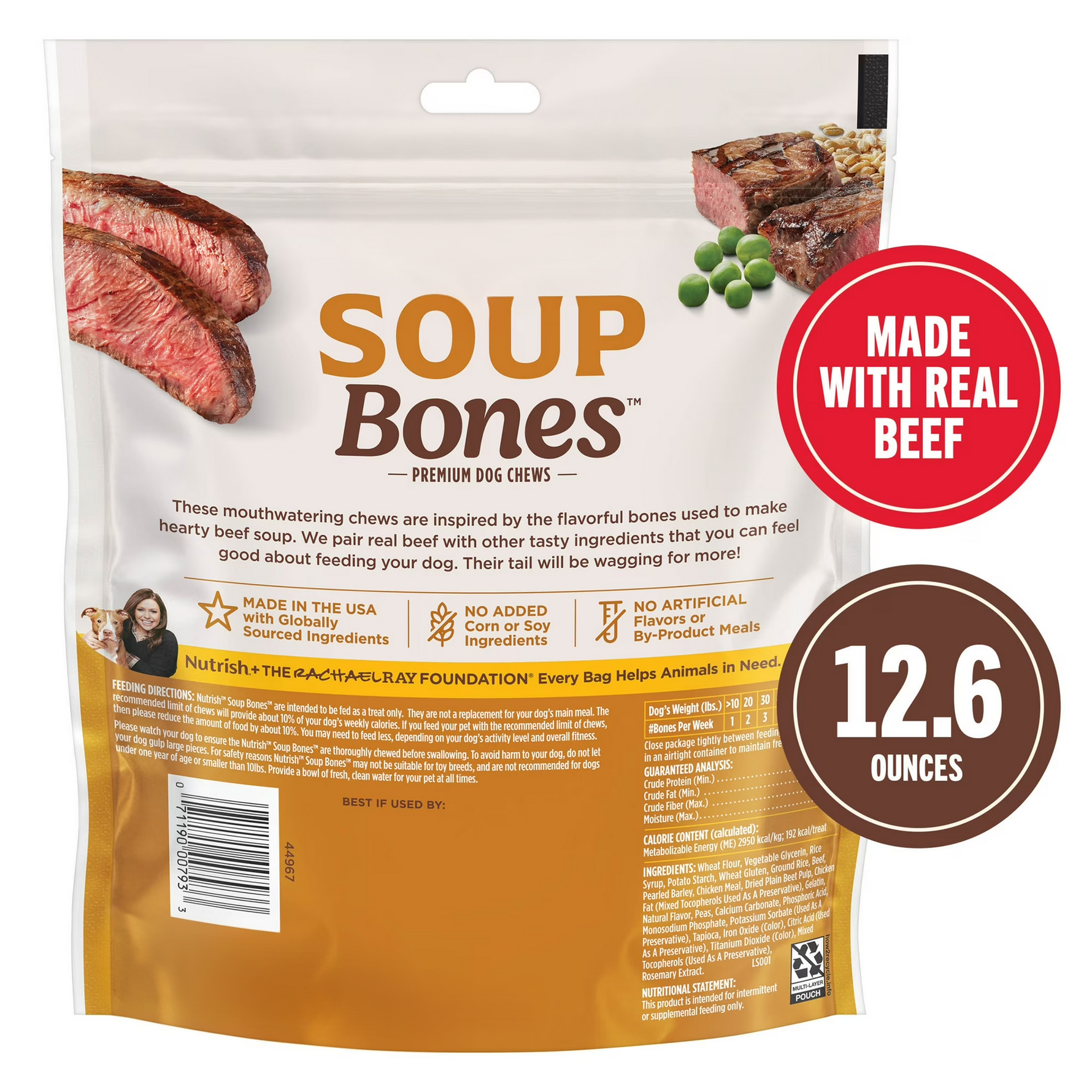 Soup Bones with Real Beef Training Treats