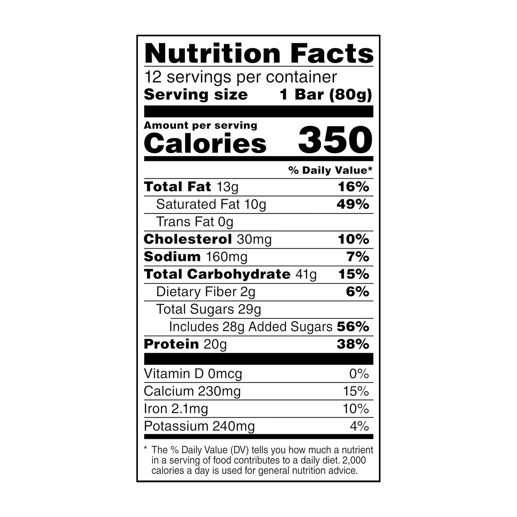 Chocolate Crunch Protein Bar