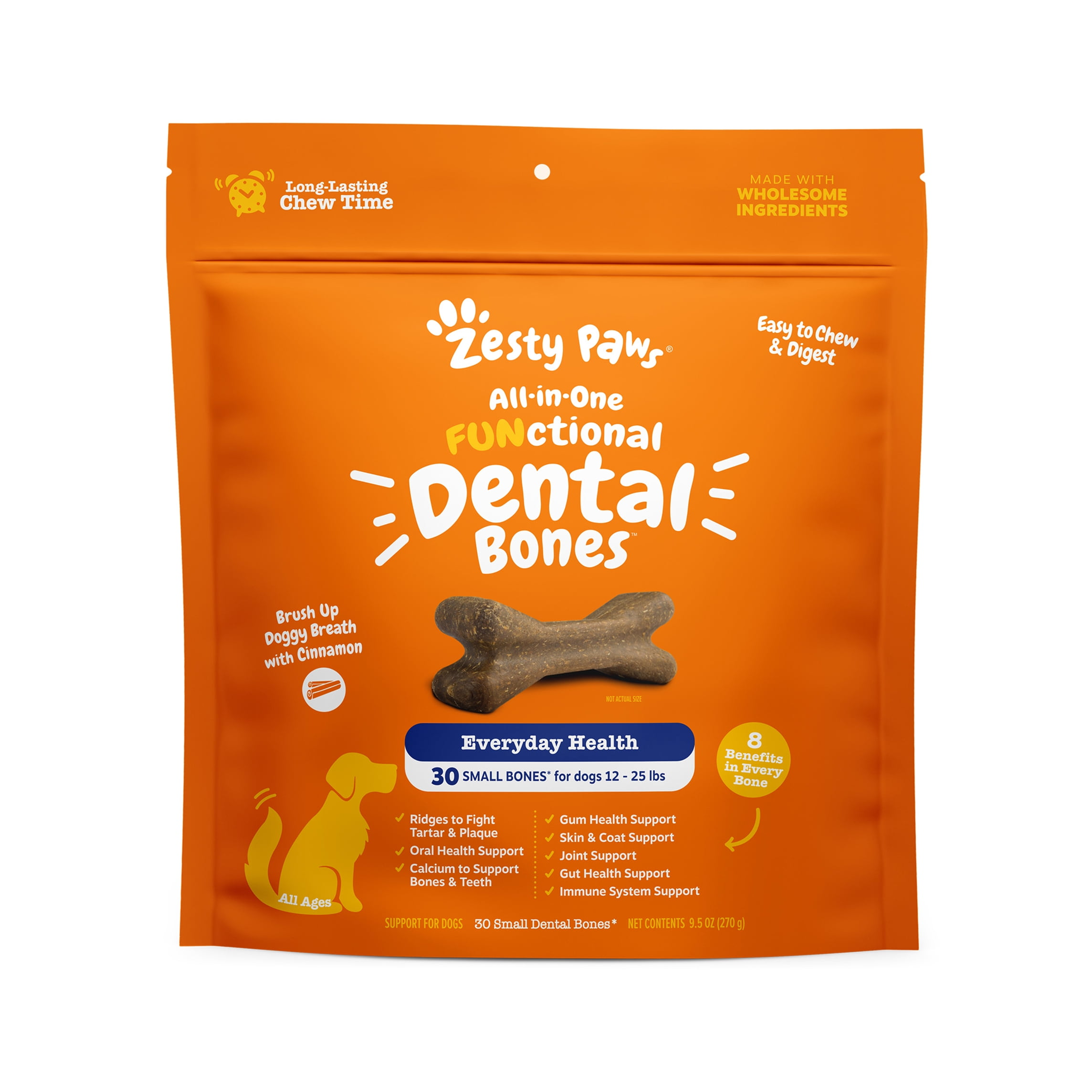 Dental Bones for Dogs - Bacon Flavor Dental Treats