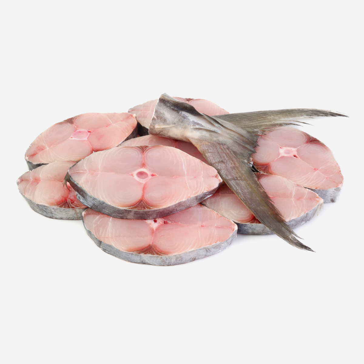 Mixed Fish Steaks — Assorted Steak Cuts (per 2 steaks ≈ 400 g)