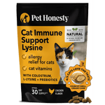 Cat Immune Support Treats - Lysine & Probiotic Formula