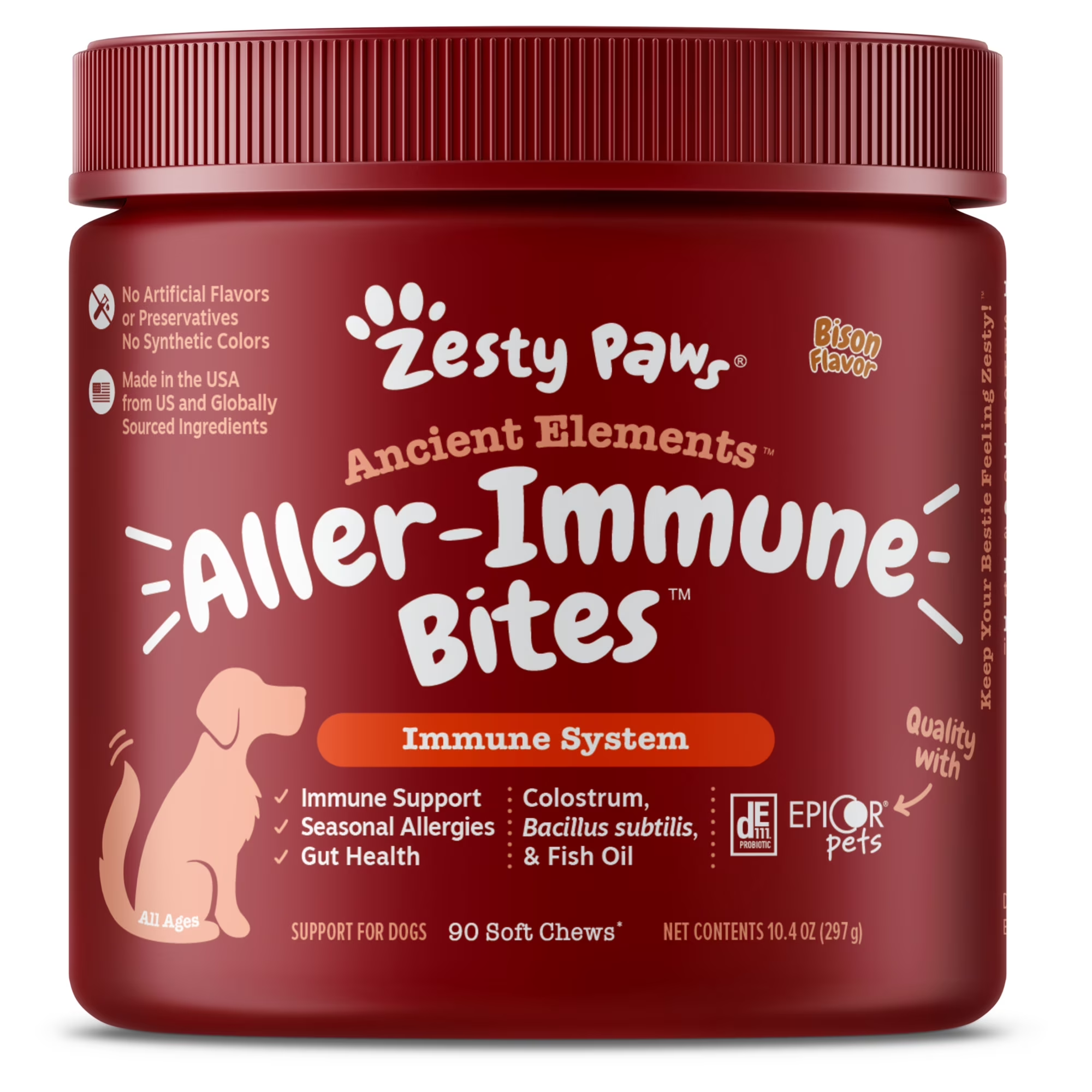 Aller-Immune Bites - Immune Support Soft Chews for Dogs