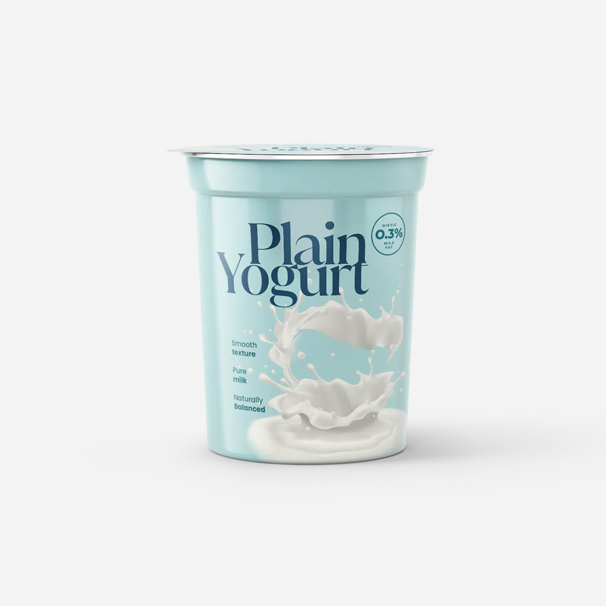 Plain Yogurt — Natural Plain Yogurt (250 g)
