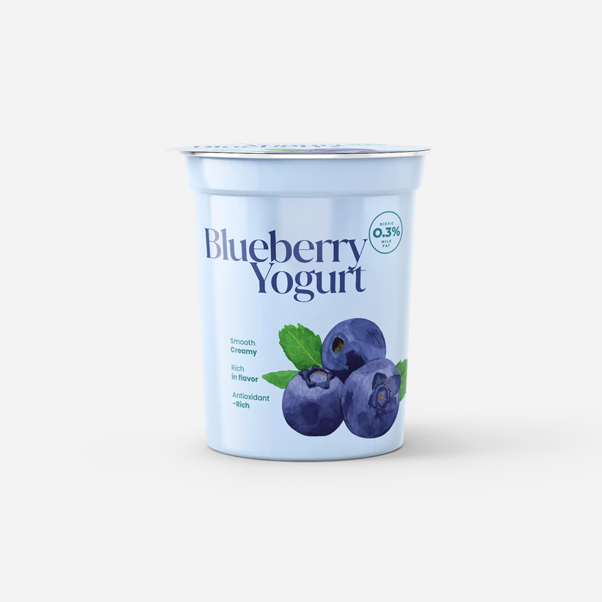 Blueberry Yogurt — Blueberry Yogurt Cup (150 g)