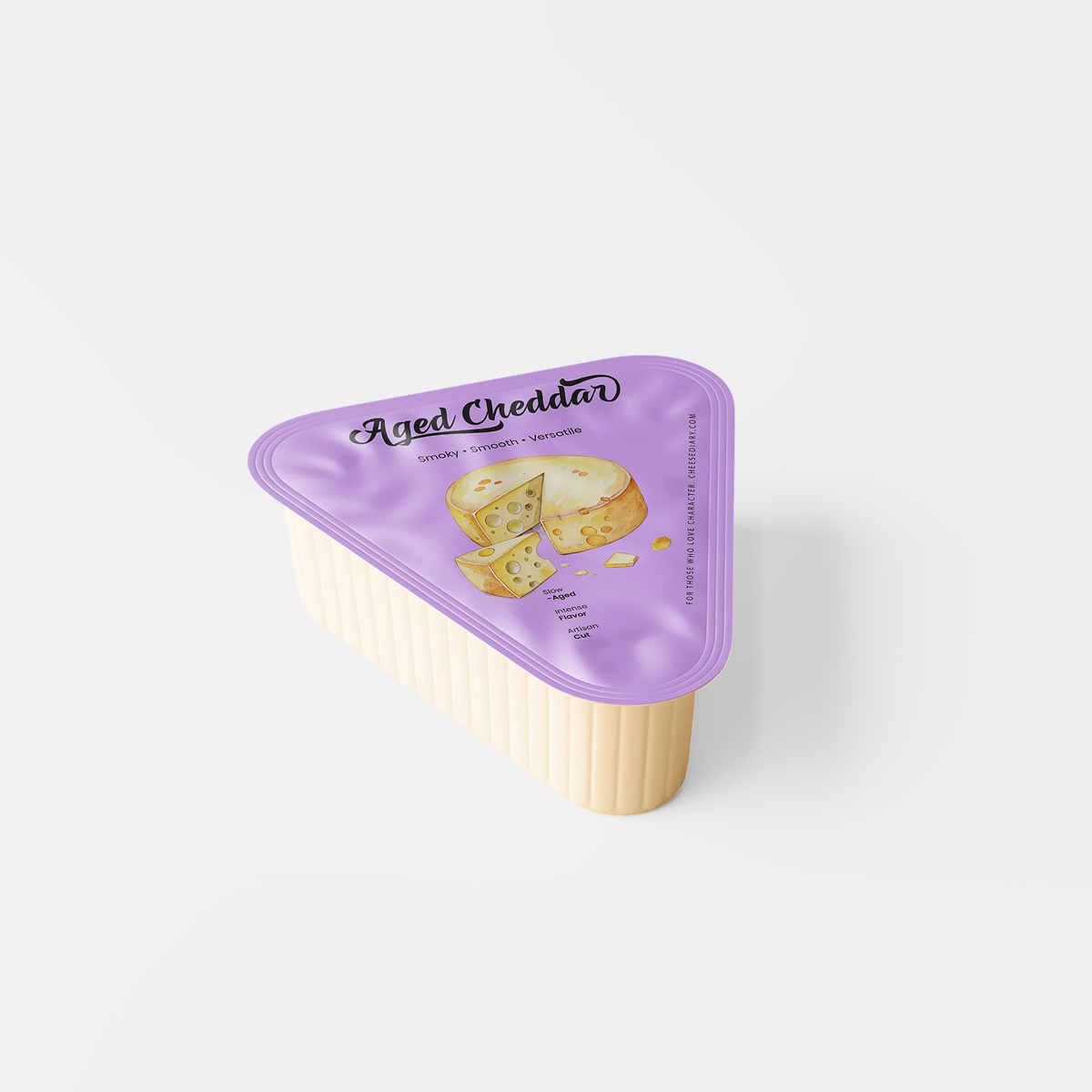 Aged Cheddar Cheese — Mature Aged Cheddar Wedge (200 g)